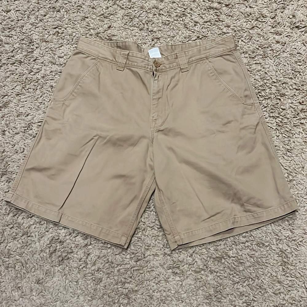 The North Face Men's cotton khaki hiking shorts 36